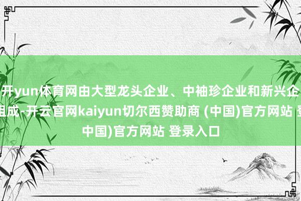 开yun体育网由大型龙头企业、中袖珍企业和新兴企业共同组成-开云官网kaiyun切尔西赞助商 (中国)官方网站 登录入口